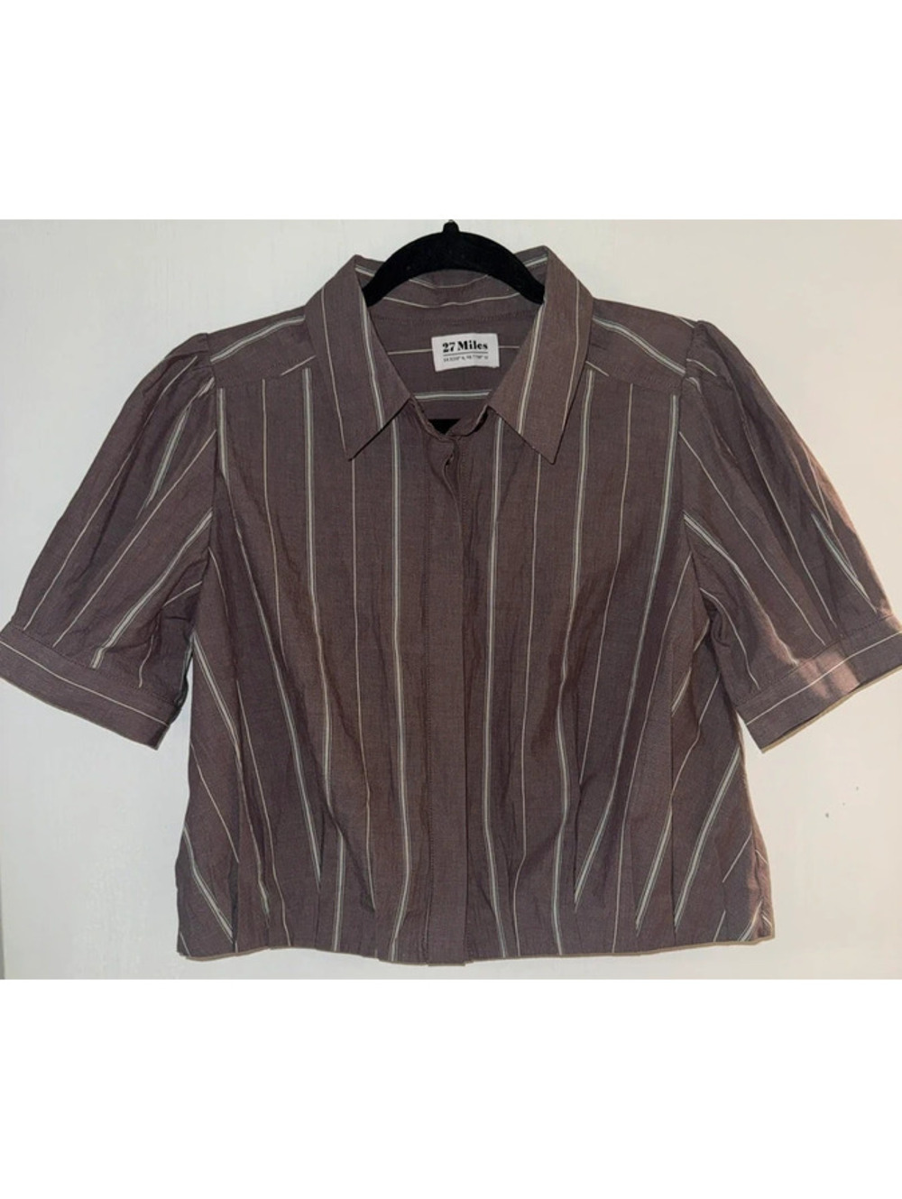 27 Miles Malibu Revolve linen button down short sleeve